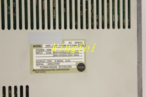 JUKI PN 40026788 FX1R YA 드라이버 MR-J2S-100B-PY096 JUKI FX1R 기계 액세서리