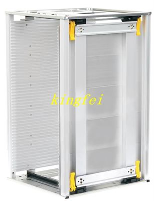 주문 완전히 금속 PCB 매거진 PCB 랙 스크루 조정 SMT 라인 로더 풀러 온라인 제품