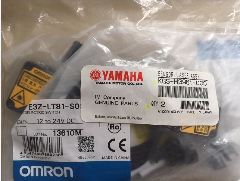 YG200 센서 레이저 조립 SMT는 부품에게 KGS-M3961-00X E3Z-LT81-SO를 내줍니다