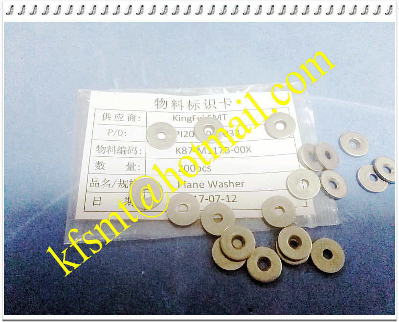 Yamaha CL 8x4mm 지류를 위한 편평한 세탁기 K87-M117B-00X SMT 지류 부속